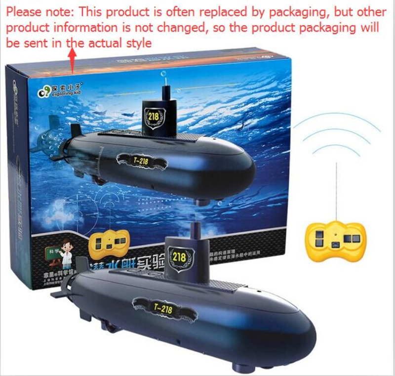 Kids Education Channel - Submarino RC de control remoto de