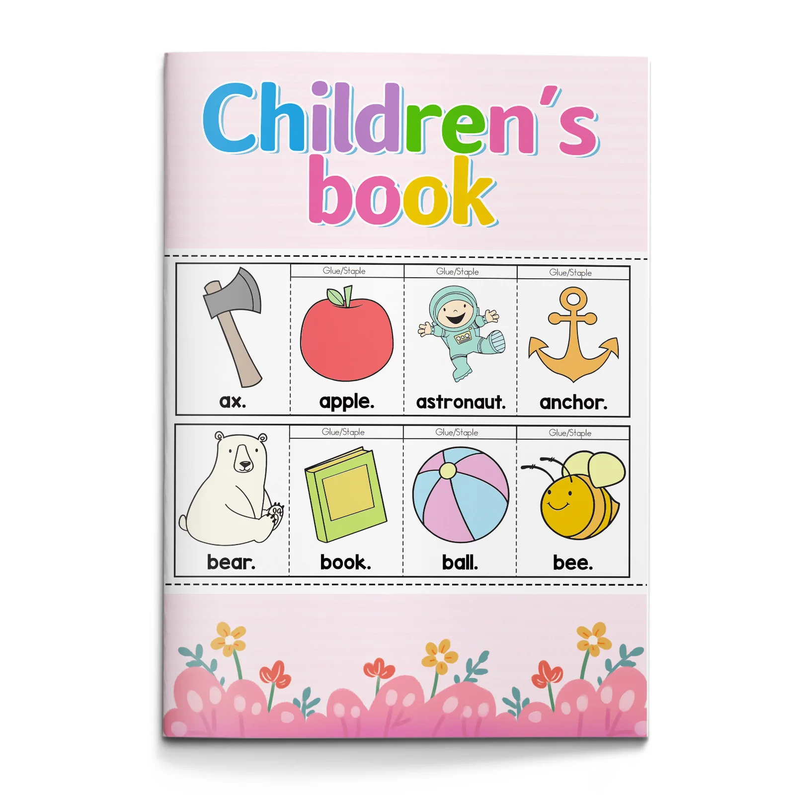 Kids Education Activities - Cuaderno de colorear con palabras en