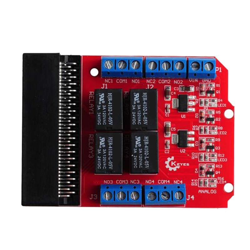Módulo de Relé de 4 Canales TC - Kids Education Channel reseña y precio