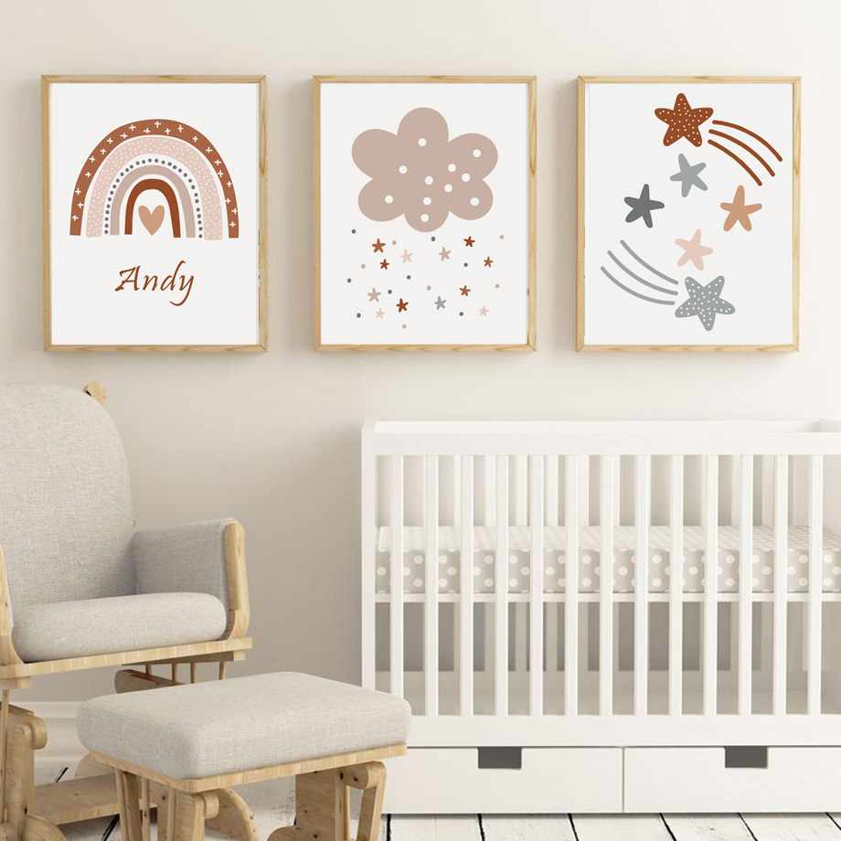 Póster de estilo bohemio para  - Kids Education Name reseña y precio
